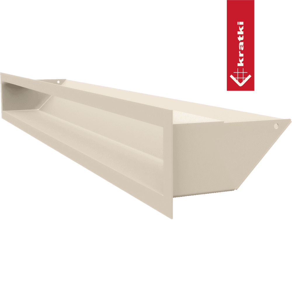 GRELHA VENTILAÇÃO PARA LAREIRA LUFT CREME 9X80CM 45S SF - Image 3