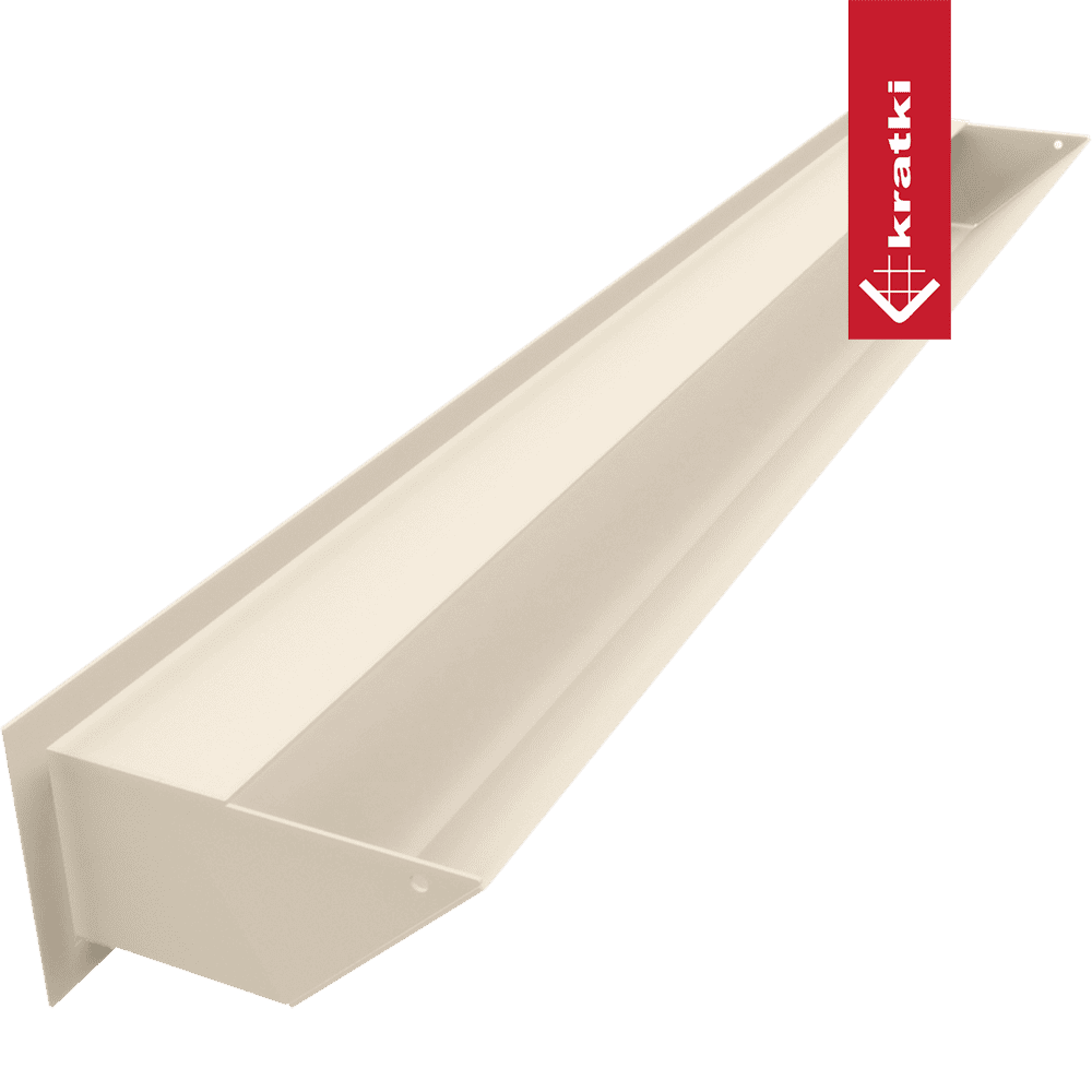 GRELHA VENTILAÇÃO PARA LAREIRA LUFT CREME 9X80CM 45S SF - Image 4