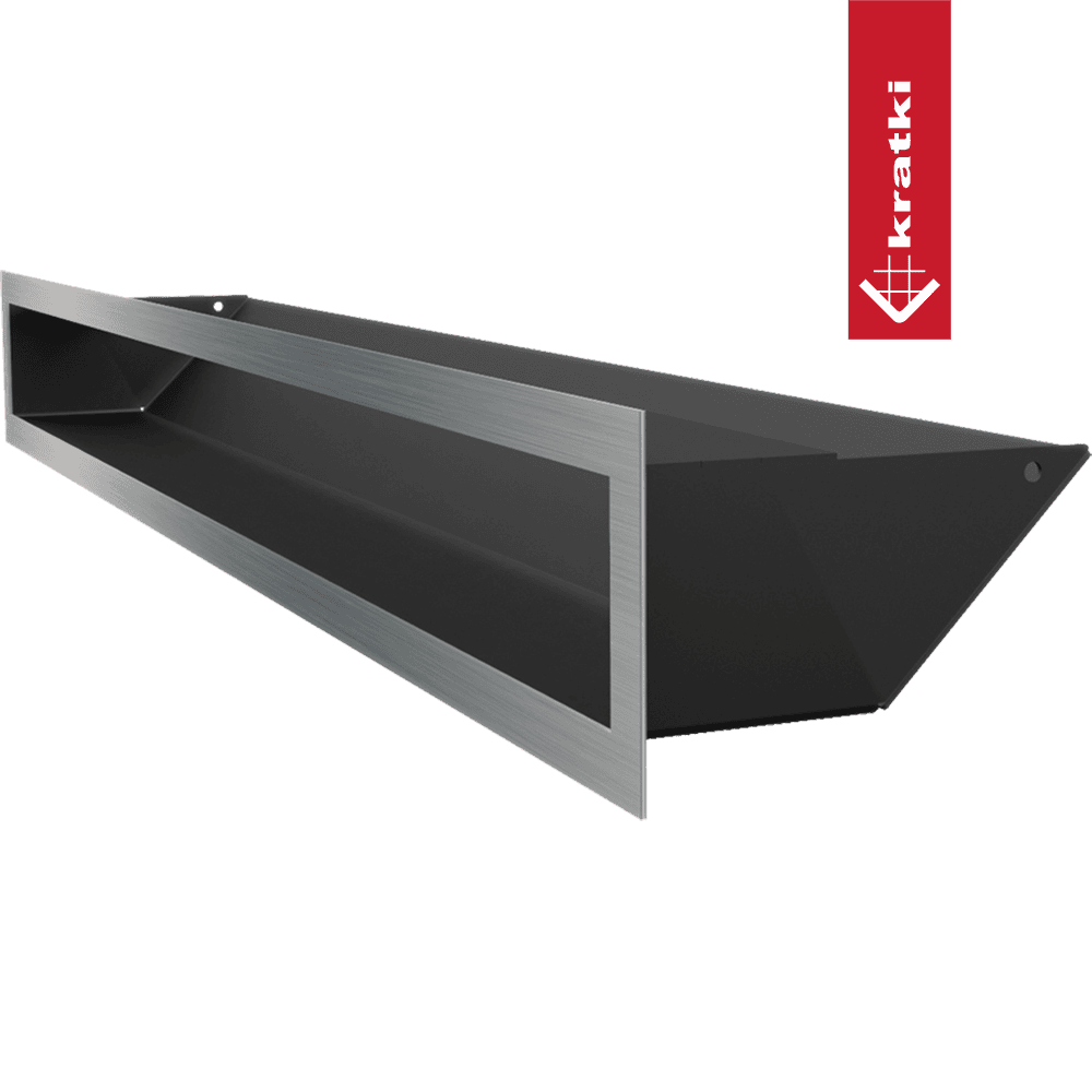 GRELHA VENTILAÇÃO PARA LAREIRA LUFT INOX 9X80CM 45S SF - Image 3