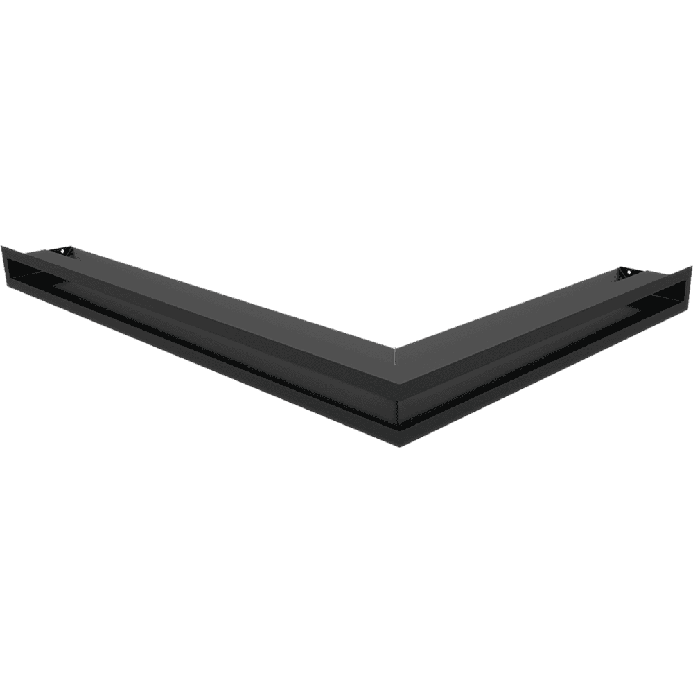 GRELHA PARA LAREIRA LUFT CANTO PRETA 76,6X54,7X6CM 45S NL SF