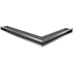 GRELHA PARA LAREIRA LUFT CANTO INOX 76,6X54,7X6CM 45S NL SF