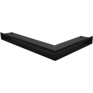 GRELHA PARA LAREIRA LUFT CANTO PRETA 60X40X6CM 45S NL SF