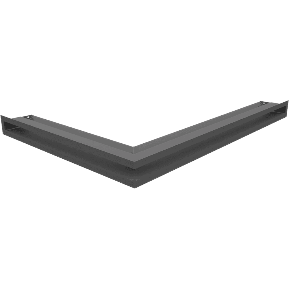 GRELHA PARA LAREIRA LUFT CANTO GRAFITE 76,6X54,7X6CM 45S NP SF