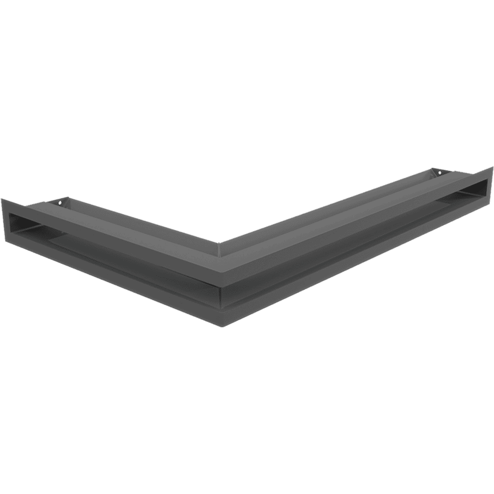 GRELHA PARA LAREIRA LUFT CANTO GRAFITE 40X60X6CM 45S NP SF