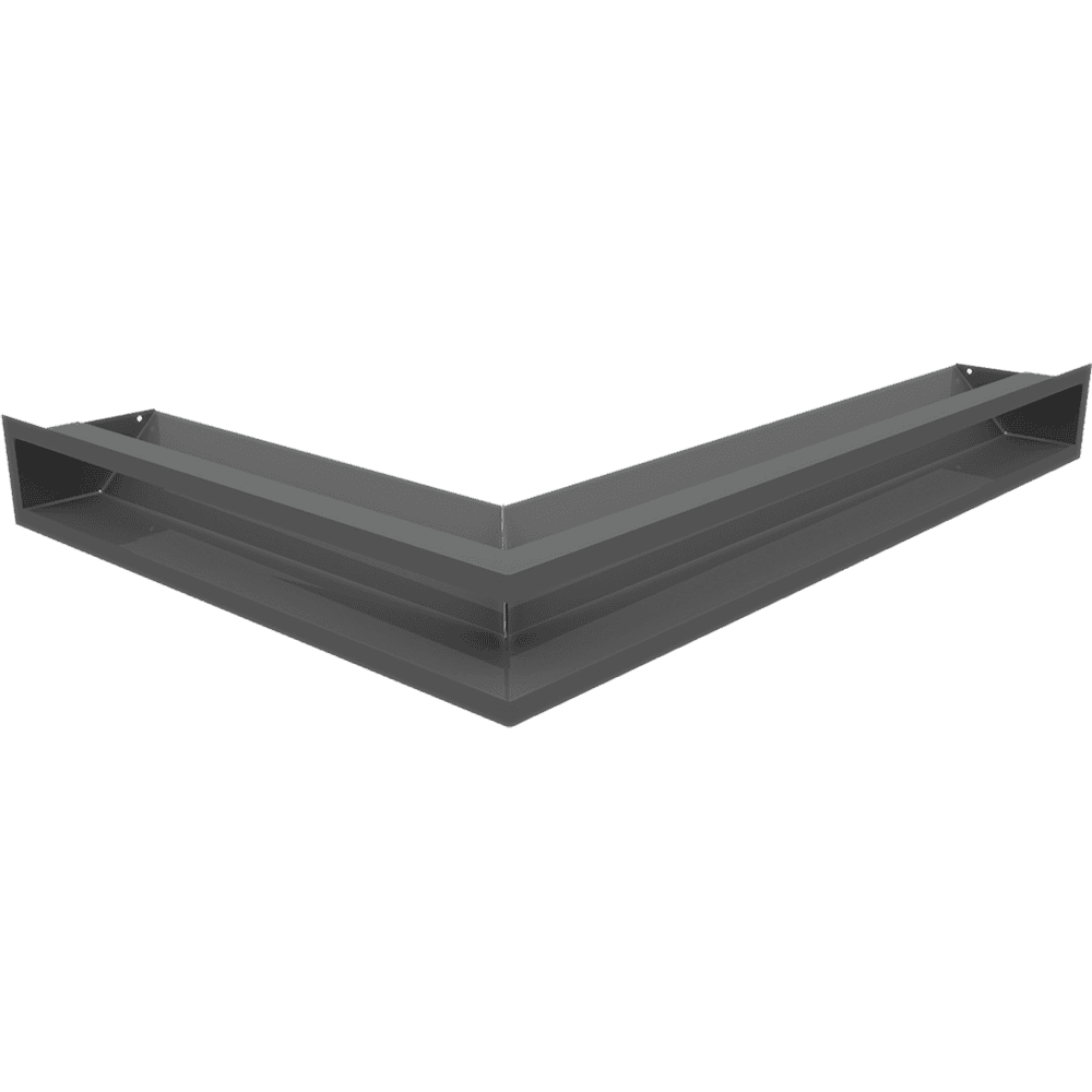 GRELHA PARA LAREIRA LUFT CANTO GRAFITE 76,6X54,7X9CM 45S NP SF