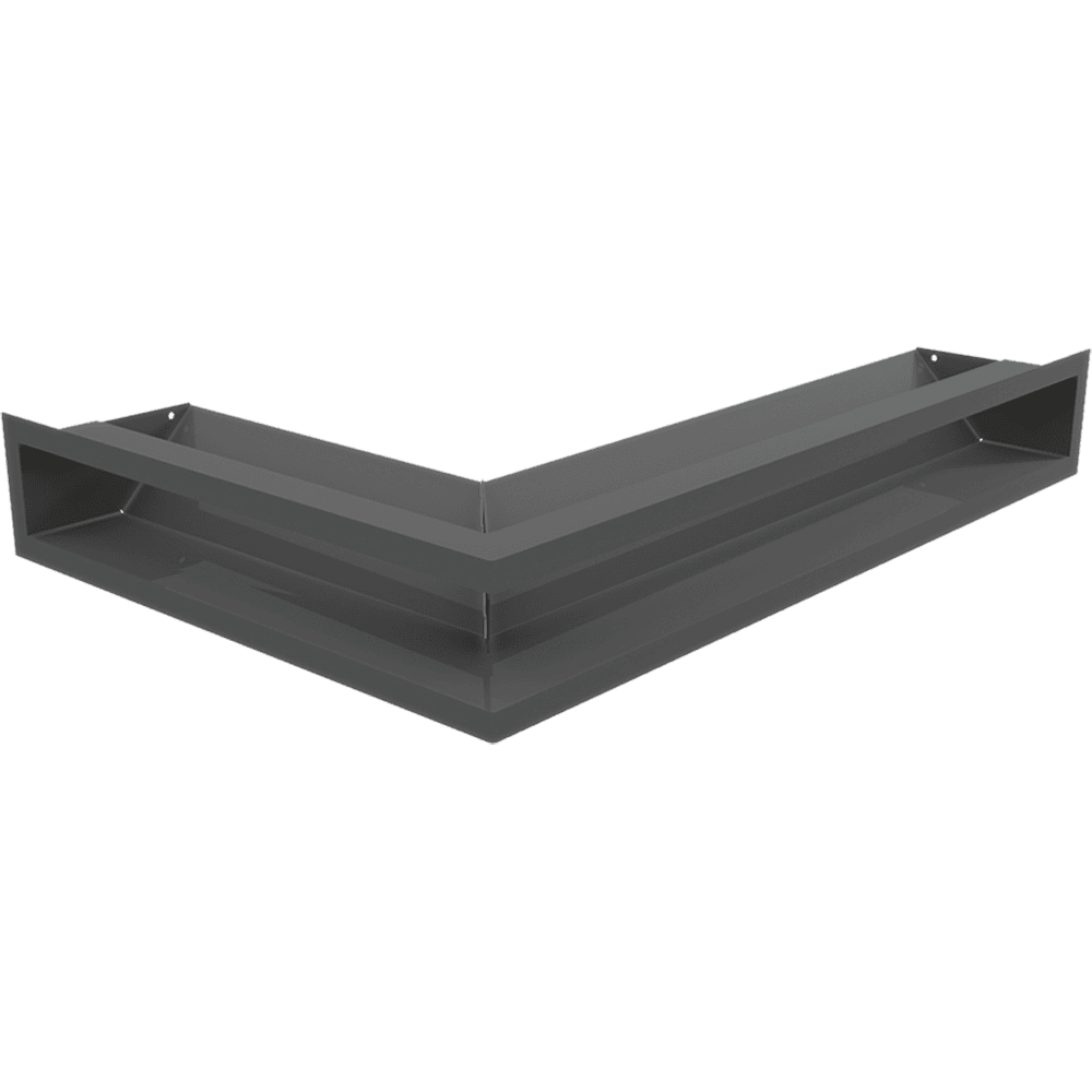 GRELHA PARA LAREIRA LUFT CANTO GRAFITE 40X60X9CM 45S NP SF