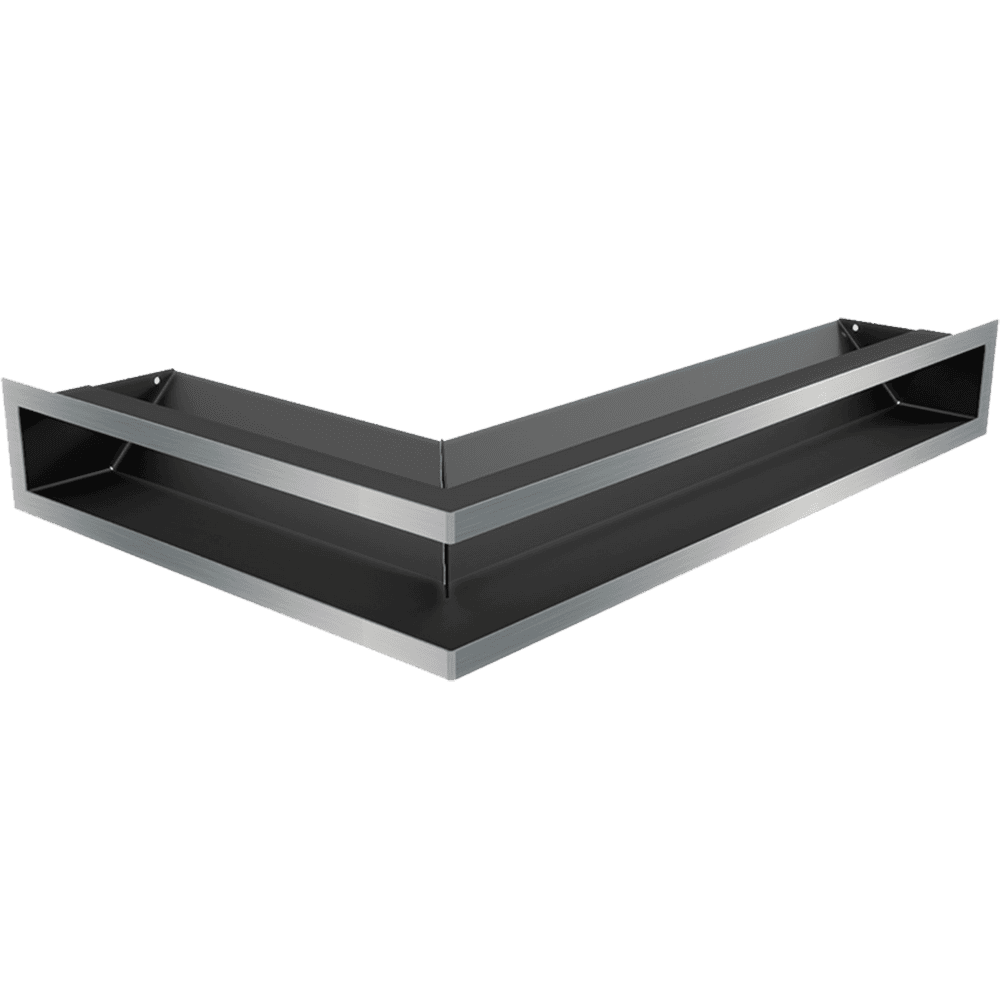 GRELHA PARA LAREIRA LUFT CANTO INOX 40X60X9CM 45S NP SF