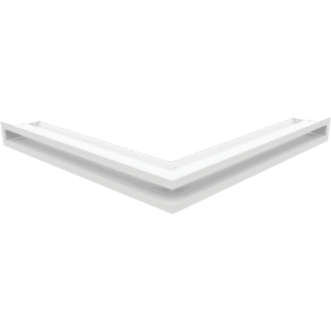 GRELHA PARA LAREIRA LUFT CANTO BRANCA 56X56X6CM 45S NS SF