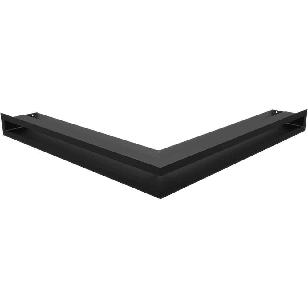 GRELHA PARA LAREIRA LUFT CANTO PRETA 56X56X6CM 45S NS SF