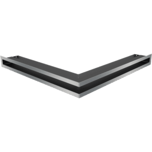 GRELHA PARA LAREIRA LUFT CANTO INOX 56X56X6CM 45S NS SF