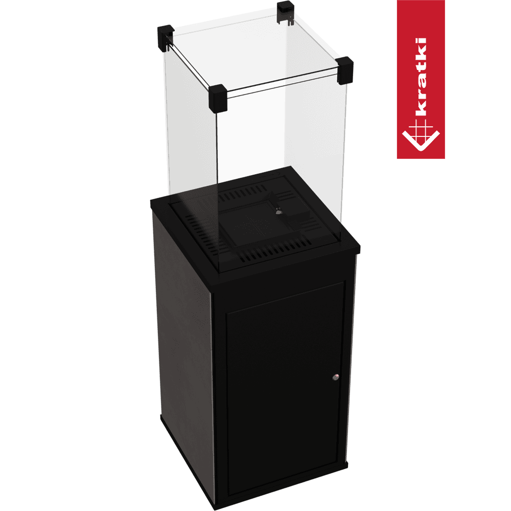 AQUECEDOR GÁS GP AUTO KRATKI PATIO 37MBAR CALCE ANTRACITE - Image 4