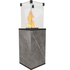 AQUECEDOR GÁS GP MANUAL KRATKI PATIO MINI 37MBAR PIETRA GREY