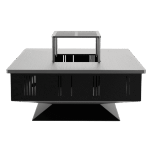 FIRE PIT/BBQ JARDIM LENHA KRATKI QUADRUM