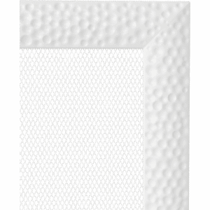 GRELHA VENTILAÇÃO DECOR VENUS BRANCA  22X22CM