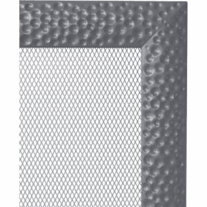 GRELHA VENTILAÇÃO DECOR VENUS GRAFITE 11X32CM