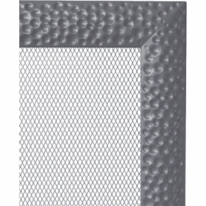 GRELHA VENTILAÇÃO DECOR VENUS GRAFITE 11X42CM