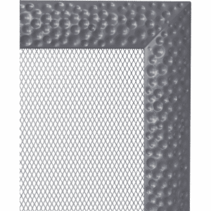 GRELHA VENTILAÇÃO DECOR VENUS GRAFITE 22X37CM