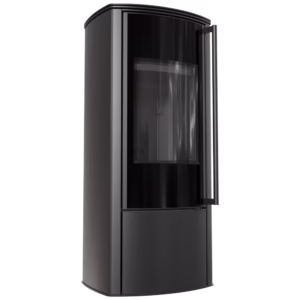 SALAMANDRA A LENHA KRATKI KOZA/AB/ENYO/R PRETO Ø150 5.5KW