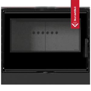 RECUPERADOR LENHA MODULAR KRATKI KARI 80 PRETO Ø180 12KW