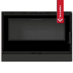 RECUPERADOR LENHA MODULAR KRATKI KARI 95 PRETO Ø180 14KW