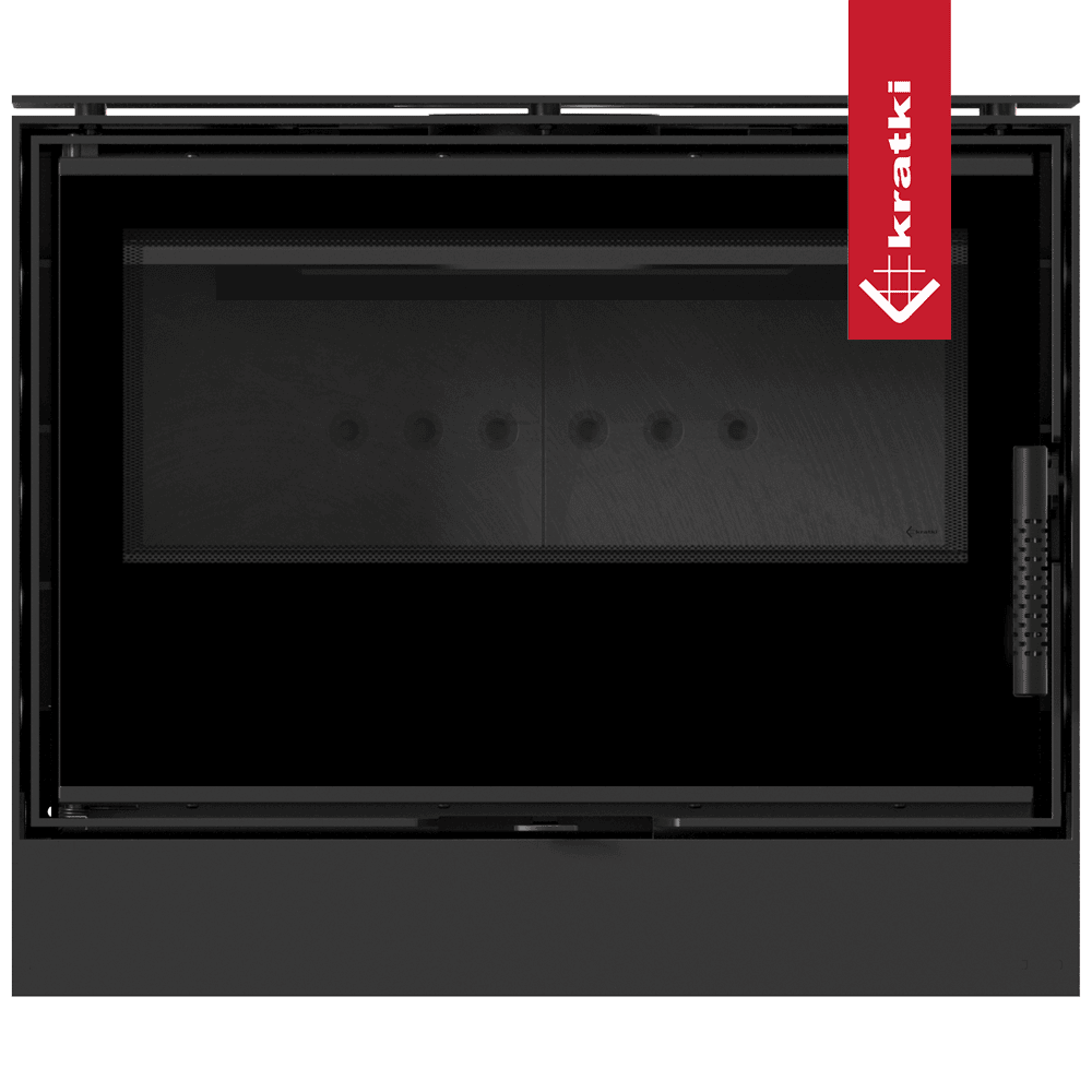 RECUPERADOR LENHA MODULAR KRATKI KARI 70 PRETO Ø150 8KW