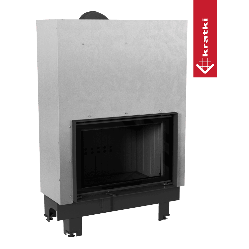 RECUPERADOR LENHA AR GUILHOTINA KRATKI MBO PRETO G Ø200 15KW - Image 3