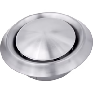 KRATKI ACESSÓRIO VALVULA INSUFLAÇÃO INOX 100MM