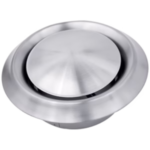 KRATKI ACESSÓRIO VALVULA INSUFLAÇÃO INOX 125MM