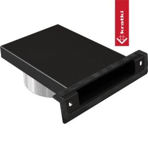 KRATKI ACESSÓRIO LENHA ENTRADA DE AR EXT. Ø125 DE FERRO FUNDIDO