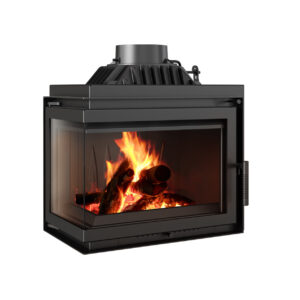 RECUPERADOR LENHA AR CANTO ESQUERDO KRATKI SIMPLE M/S Ø150 8 KW